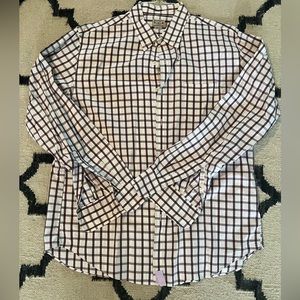 JCrew Men’s quality woven Plaid Shirt |XL